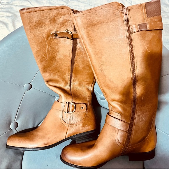 Naturalizer tall knee-high leather boots - Picture 3 of 4